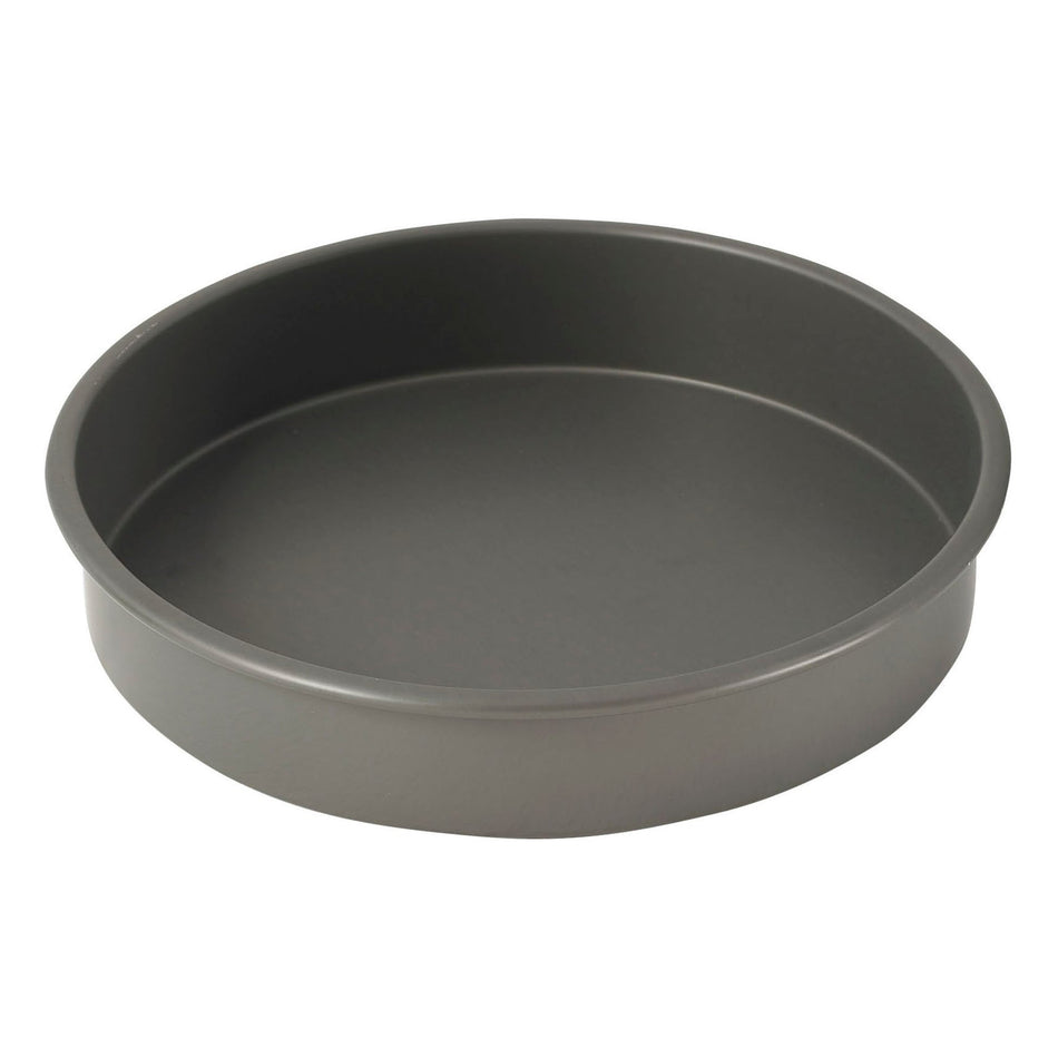 HAC-102 Round Cake Pan, Anodized Aluminum, 2″H - 10″