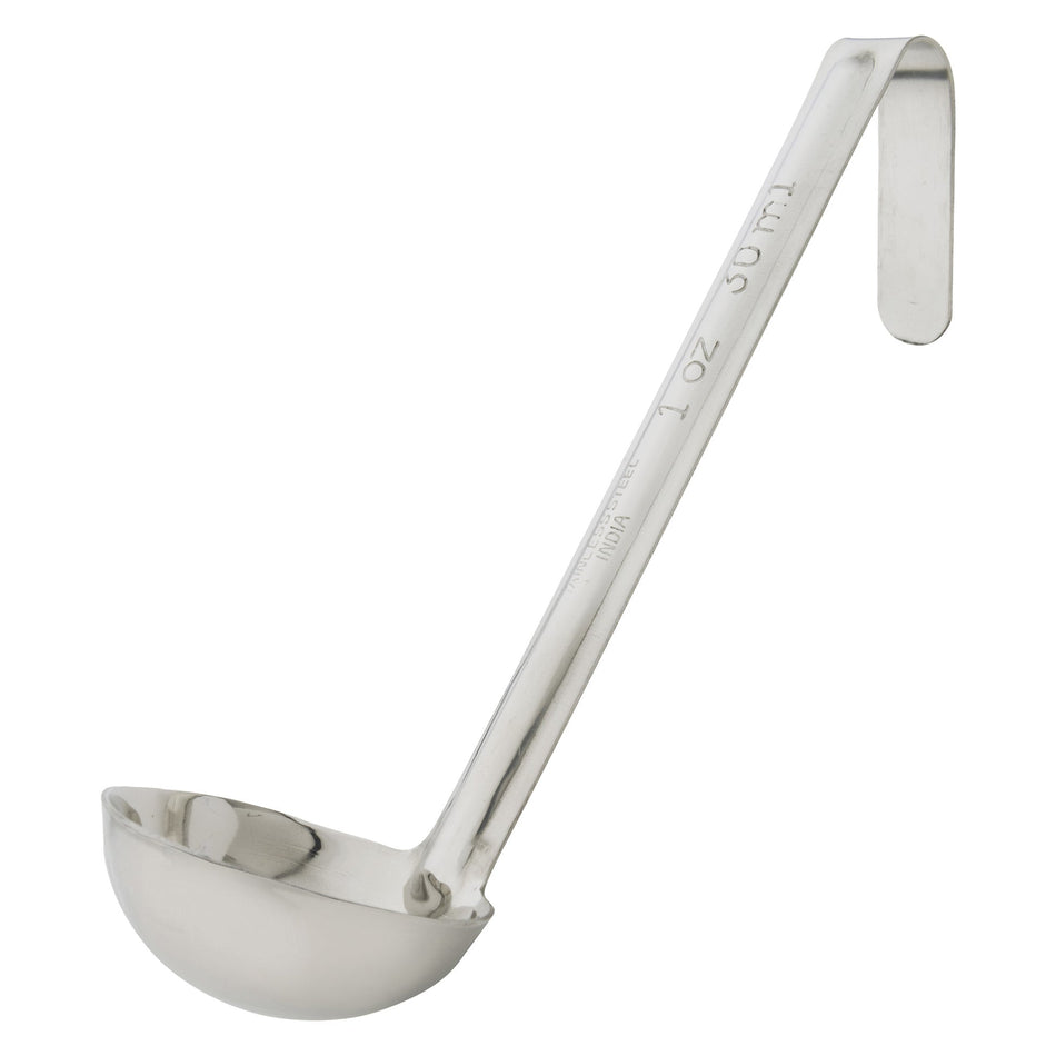 LDI-10SH One-Piece stainless steel Ladle with 6″ Handle - 1 oz