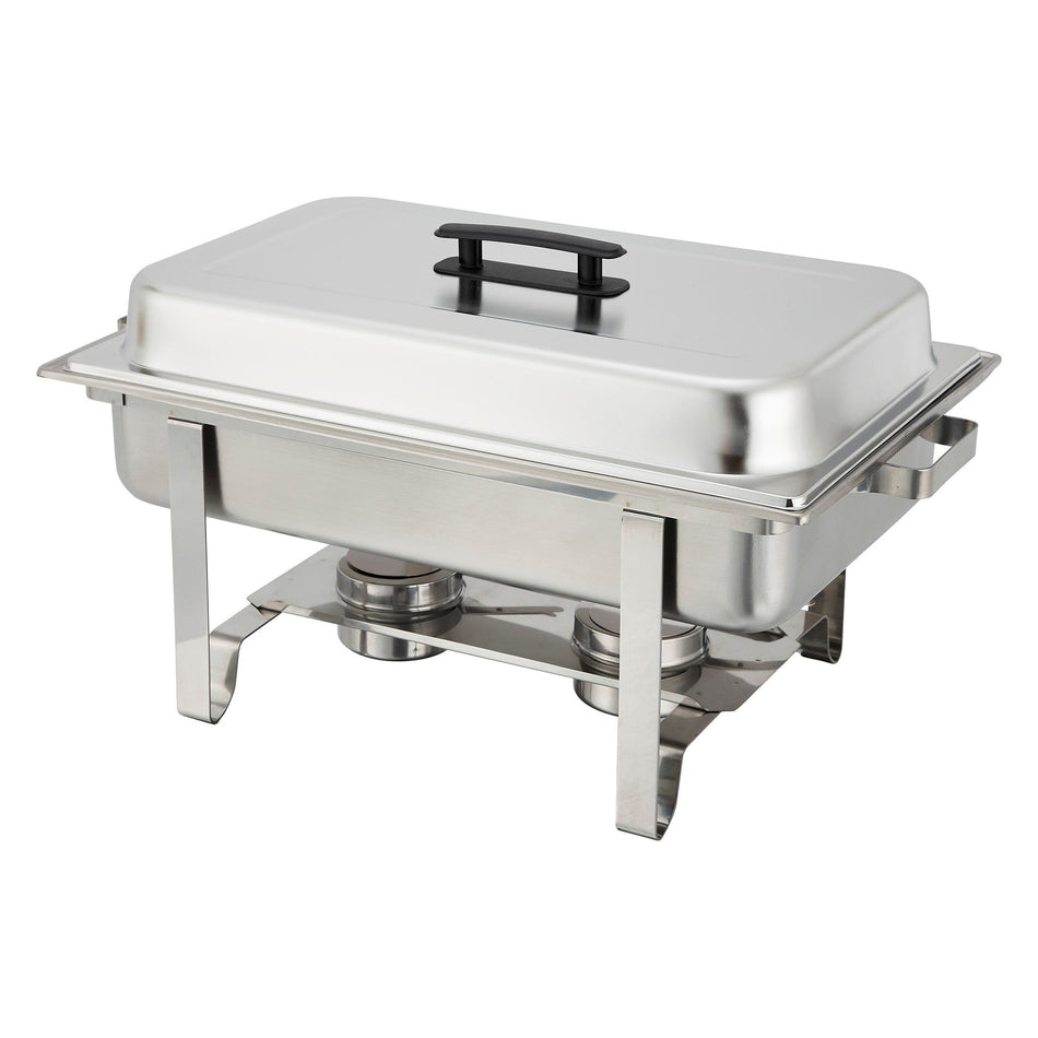 C-3080B Newburg 8 Quart Full-Size Chafer, Stainless Steel