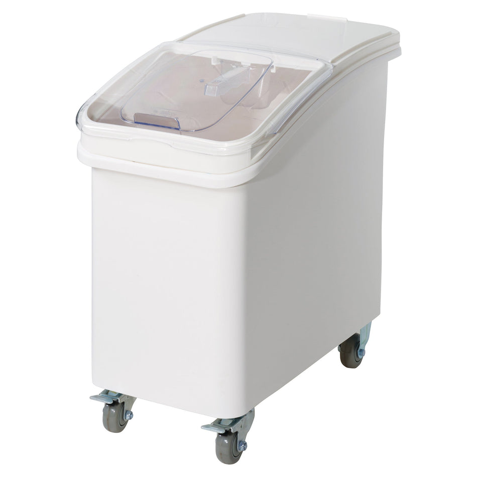 IB-27 27 Gallon Ingredient Bin with Brake Casters and Scoop