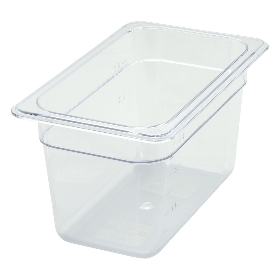 SP7406 Polycarbonate Food Pan, 1/4 Size - 5-1/2″