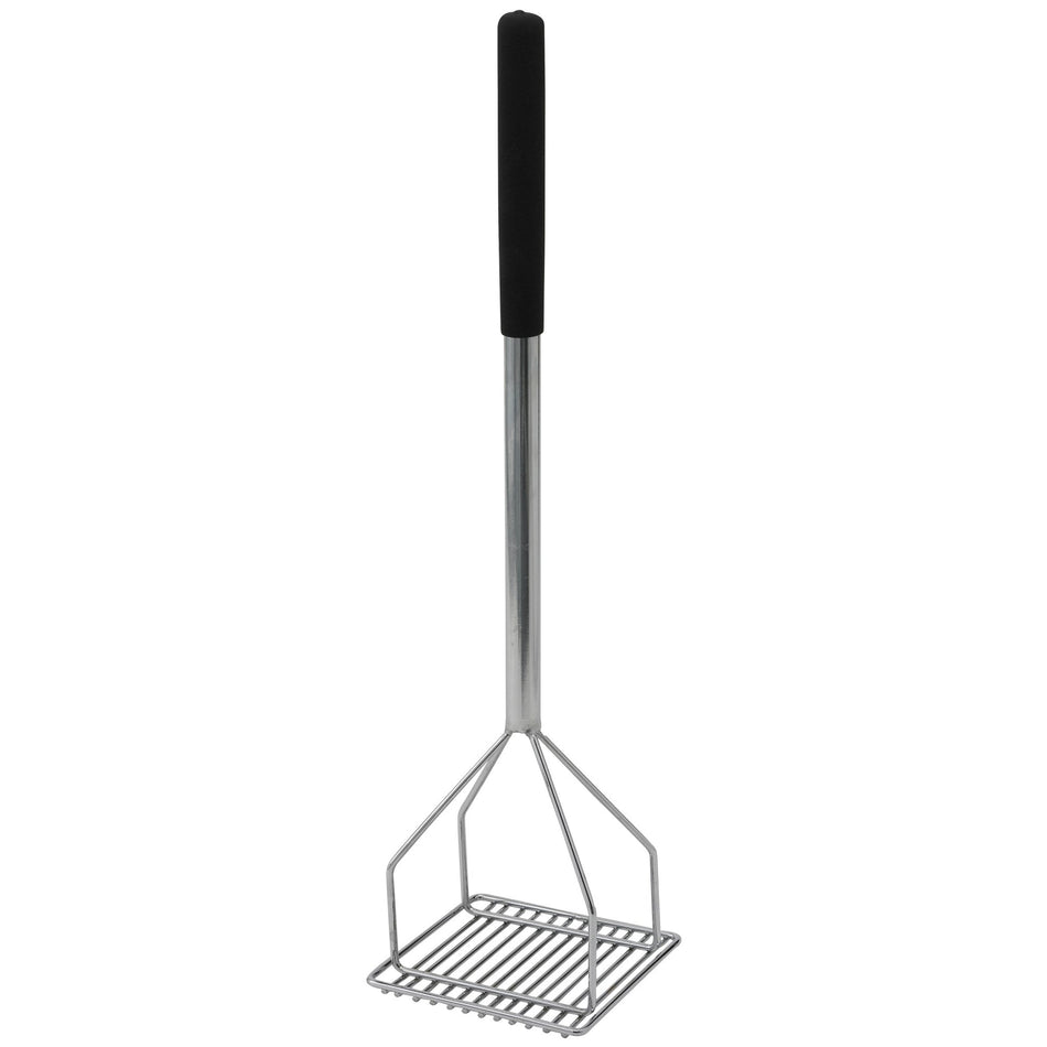 PTMP-24S Potato Masher with Plastic Handle - 5-1/4″ Square