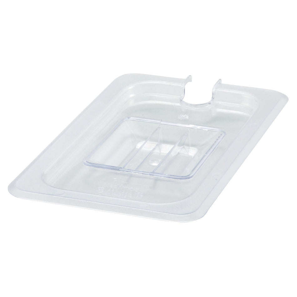 SP7400C Polycarbonate Food Pan Cover, Slotted - Quarter (1/4)