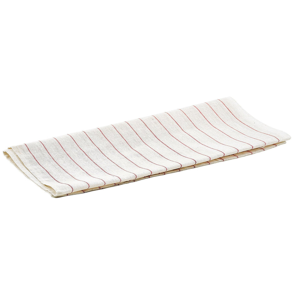 BTGP-21 Glass Polishing Towel, Red Stripes, 16″x 29″