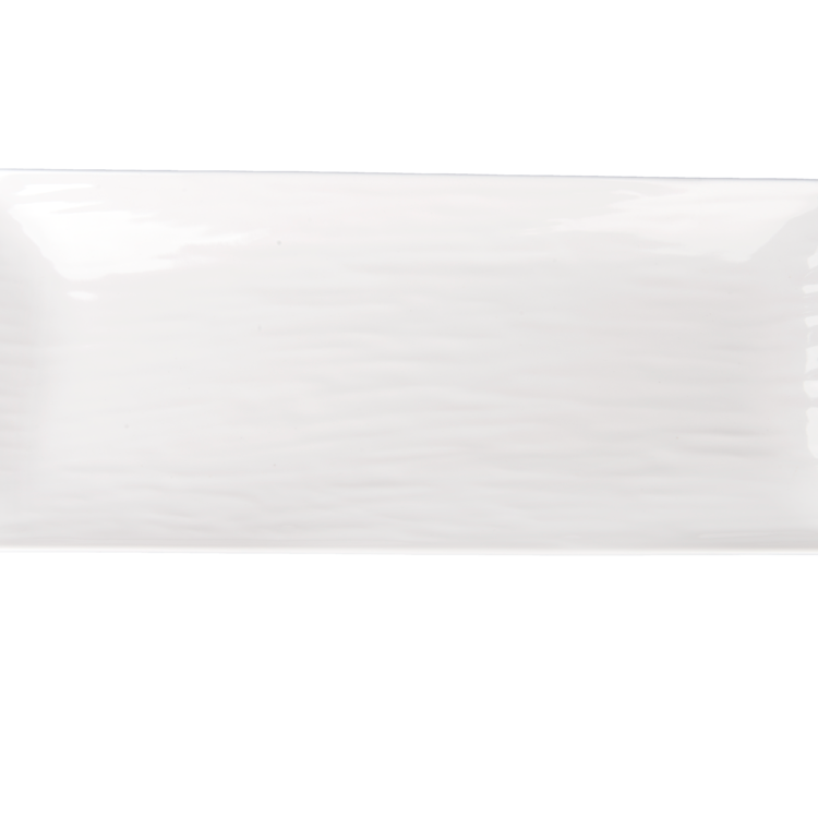 White Yachae Vegetable Plate S
