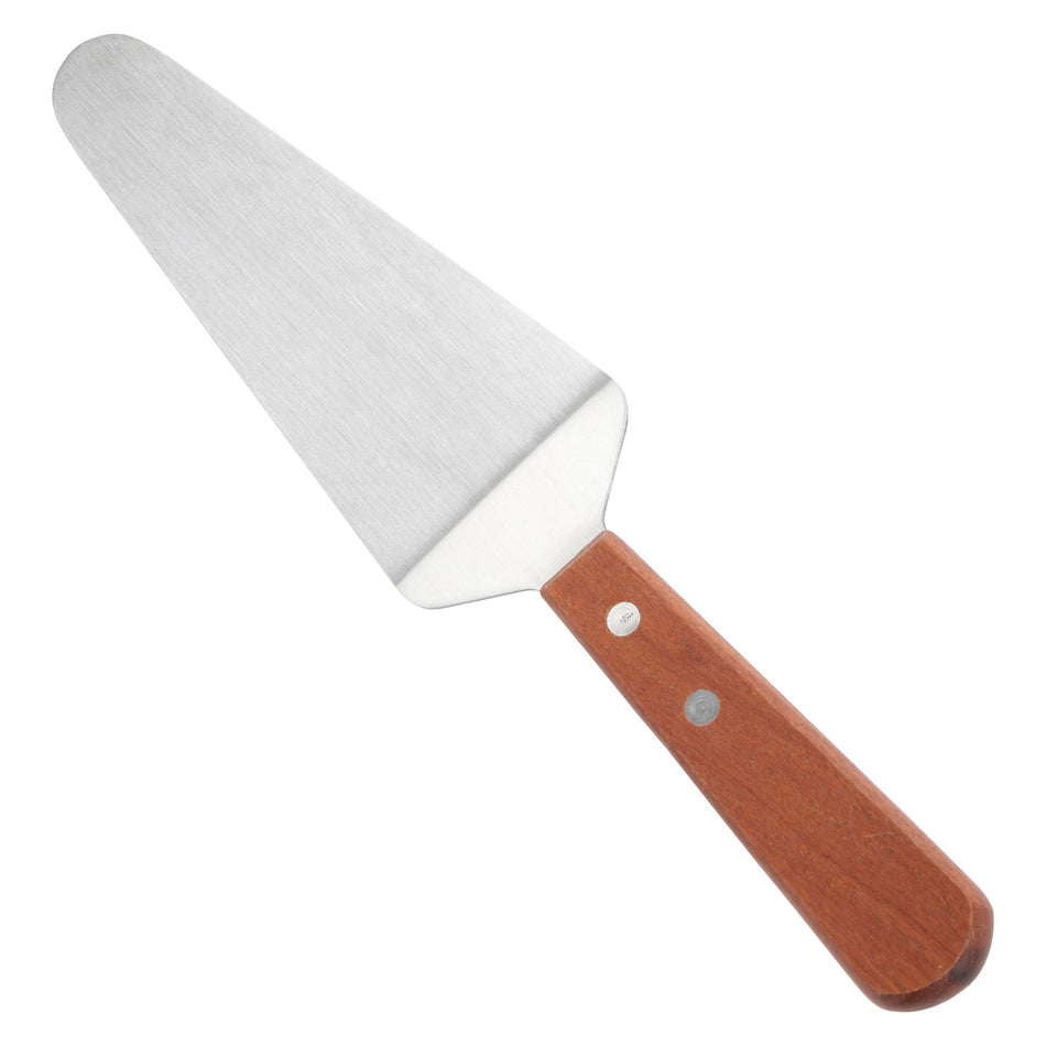 TN166 Pie Server with Offset, Wooden Handle, 4-5/8″ x 2-3/8″ Blade