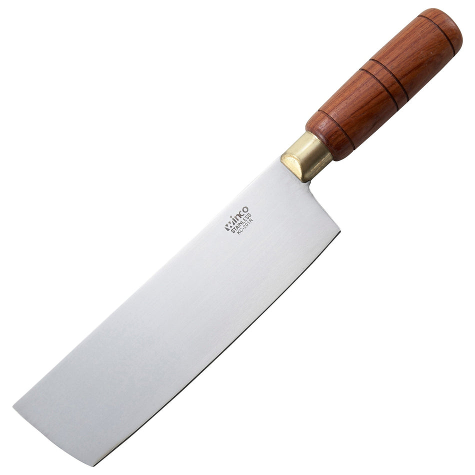 KC-201R Chinese Cleaver with Wooden Handle, 7″ x 2″ Blade