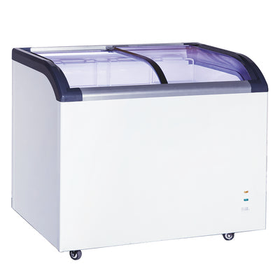 29″ Chest Freezer With Curve Glass Top