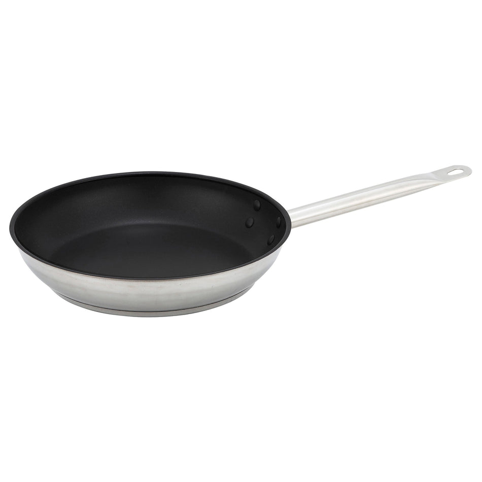 SSFP-9NS stainless steel Fry Pan, Non-Stick - 9-1/2″ Dia