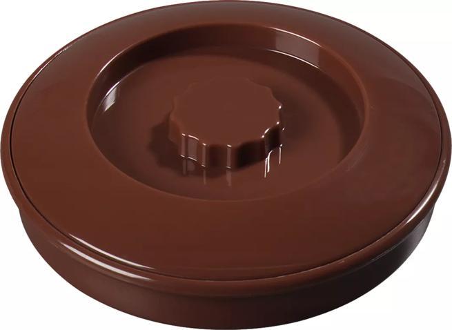Brown Tortilla Server W/ Lid