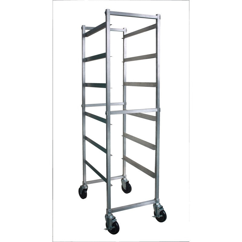 AAR-0618 - Knock-Down Aluminum Bus Boxes Storage Rack