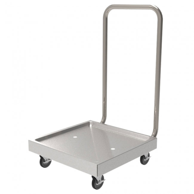 C-PD2020HS - Knock-Down Stainless Steel Dish Rack Dolly With Handle