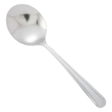 Load image into Gallery viewer, 0001-04 Dominion Bouillon Spoon, 18/0 Medium Weight