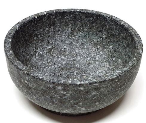 KOREAN WARE-Stone Bowl(Dolbibim)돌비빔기 돌솥밥 돌냄비 돌전골