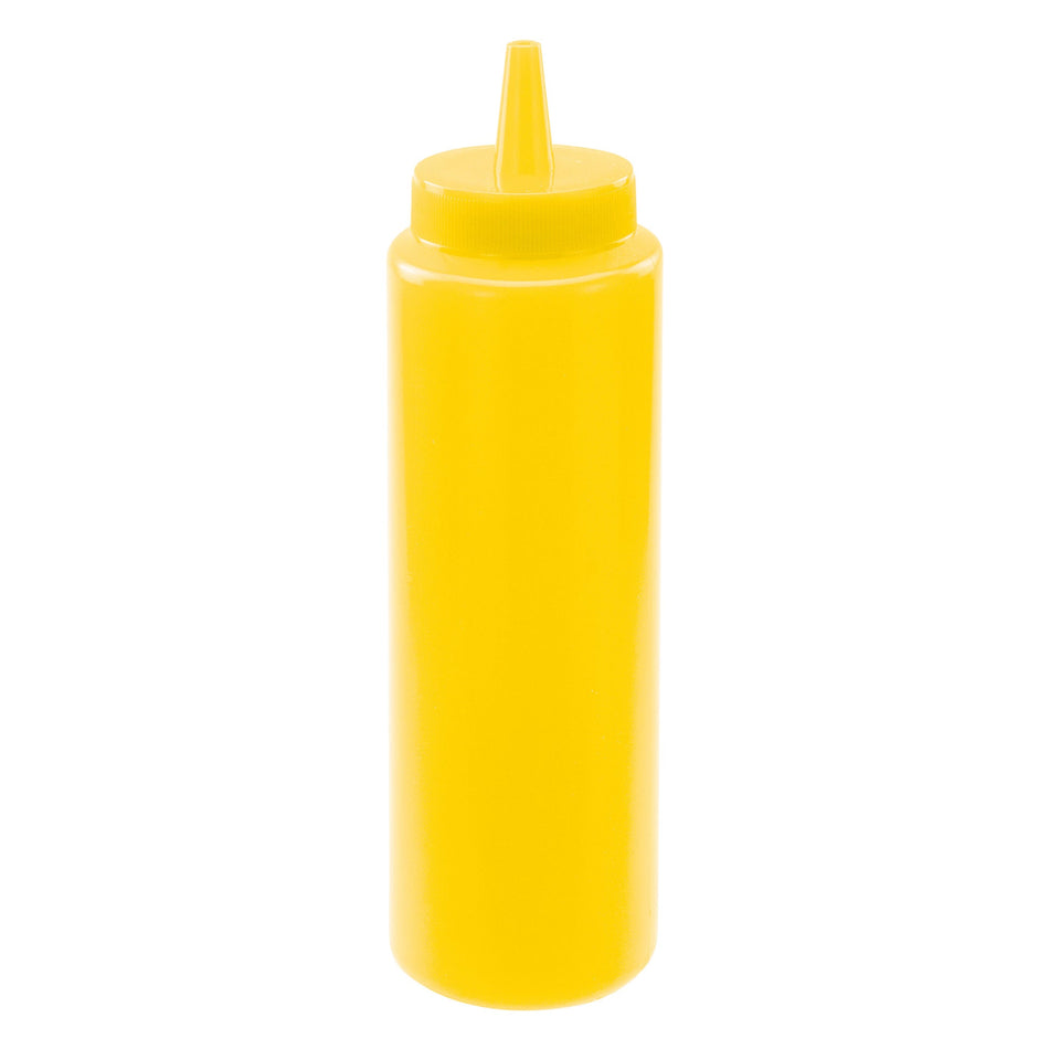 PSB-08Y Regular Squeeze Bottles - 8 oz, Yellow