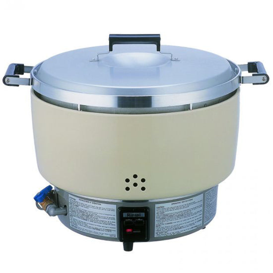 RER55ASN 110 Cup (55 Cup Raw) Rinnai Natural Gas Rice Cooker - 35,000 BTU