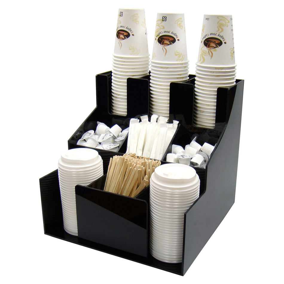 CLSO-3T Cup and Lid Organizer, 9 Compartments