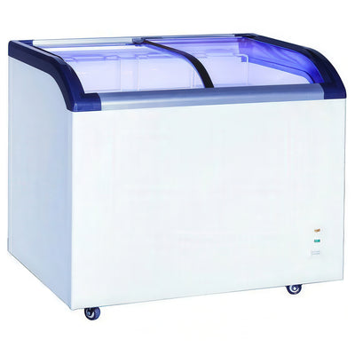 40″ Chest Freezer With Curve Glass Top