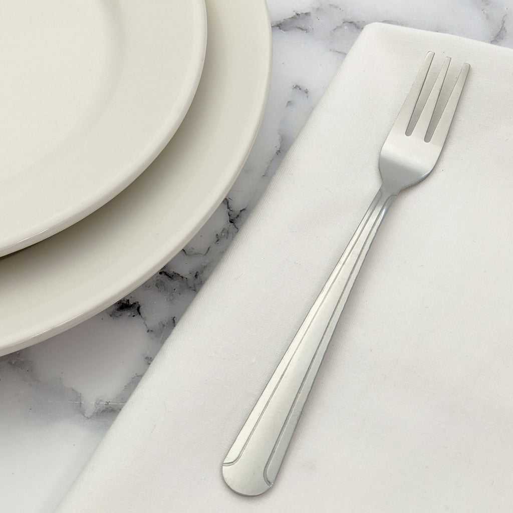 0001-07 Dominion Oyster Fork, 18/0 Medium Weight