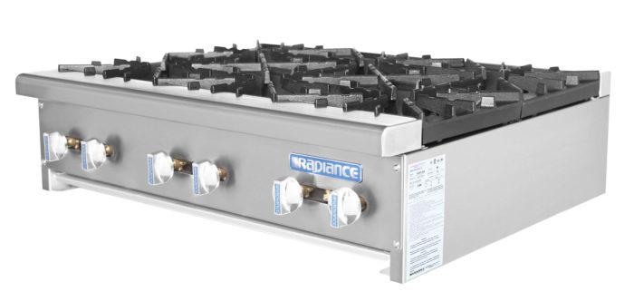 TAHP-36-6 36″ Heavy Duty Hot Plate, 6 Burner