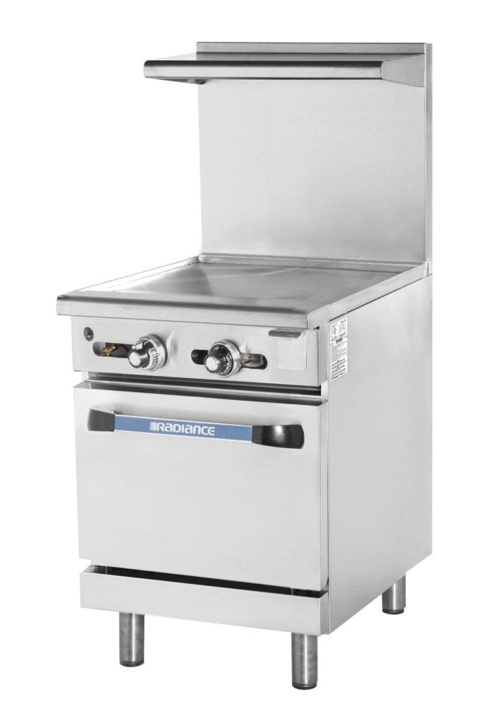 TAR-24G 24″ Griddle Top, 1 Standard Oven