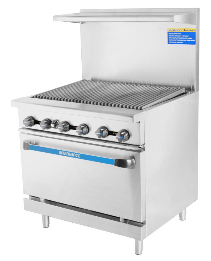TAR-36RB 36″ Radiant Broiler Top, 1 Standard Oven