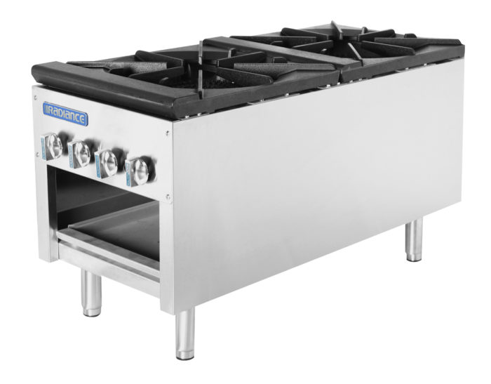TASP-18-D 3 Ring Double Stock Pot Burner