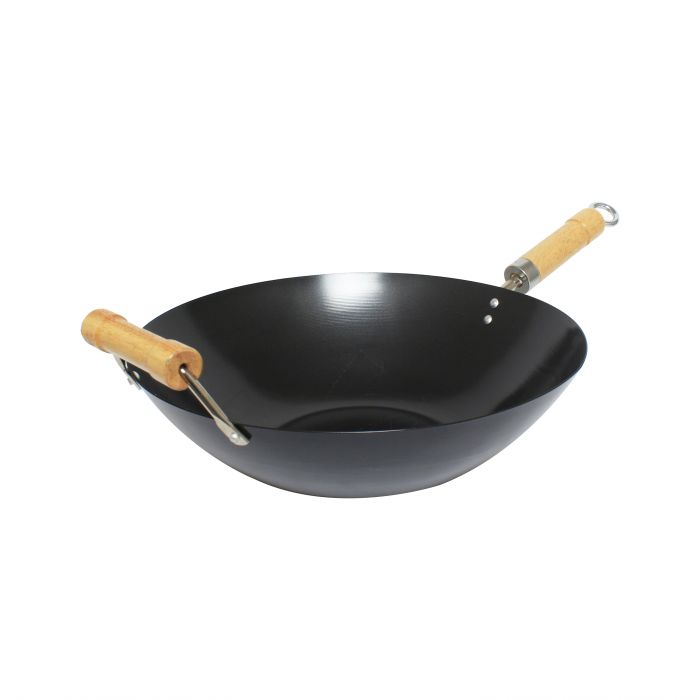 TF002 - 14″ T-Fal W/ Helper Wood Handle