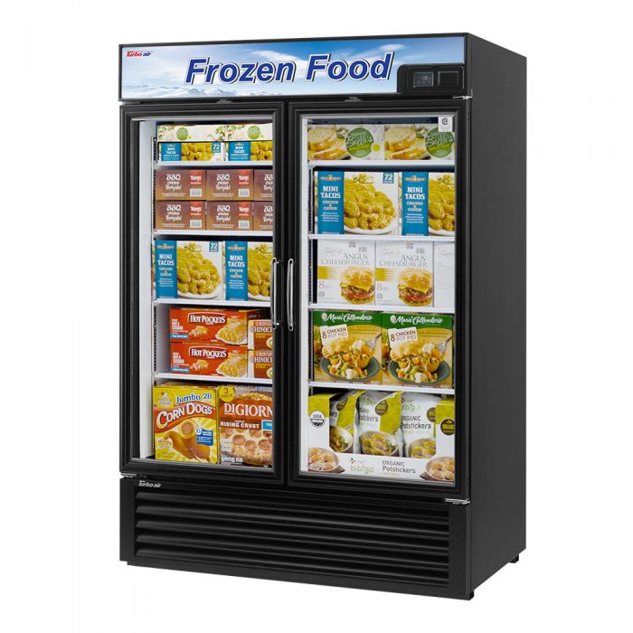 TGF-49FB-N - 54-3/8" 2 Glass Door Freezer