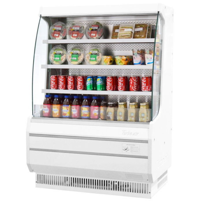 TOM-40MW-N - 39-1/8" Medium Height Vertical Open Display Case