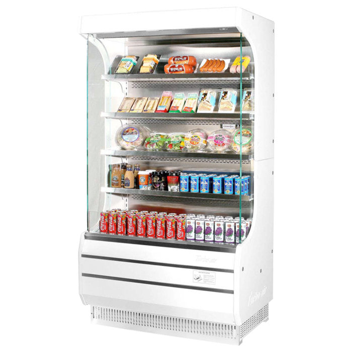 TOM-40W-N - 39-1/8" Full Height Vertical Open Display Case