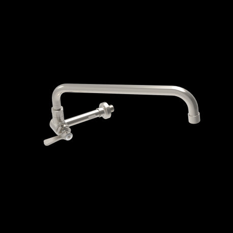 AA-518G - Chinese Wok Range Faucet Base Only, Manual, 1/2″ Npt Male Inlet, No Lead