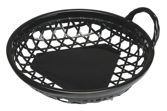7.5"Dia Plastic Tempura Basket, Black