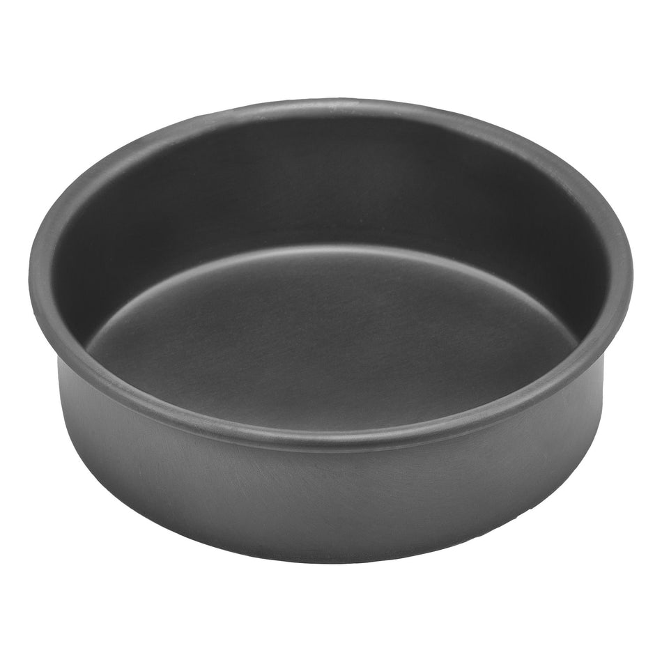 HAC-062 Round Cake Pan, Anodized Aluminum, 2″H - 6″