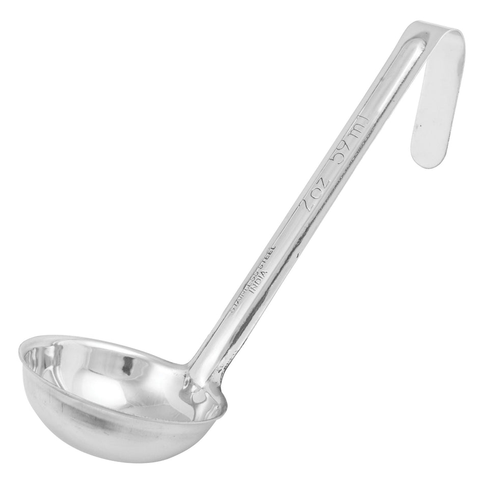 LDI-20SH One-Piece stainless steel Ladle with 6″ Handle - 2 oz