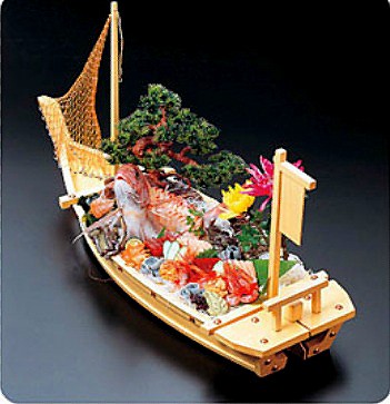 Sashimi Ship Tray